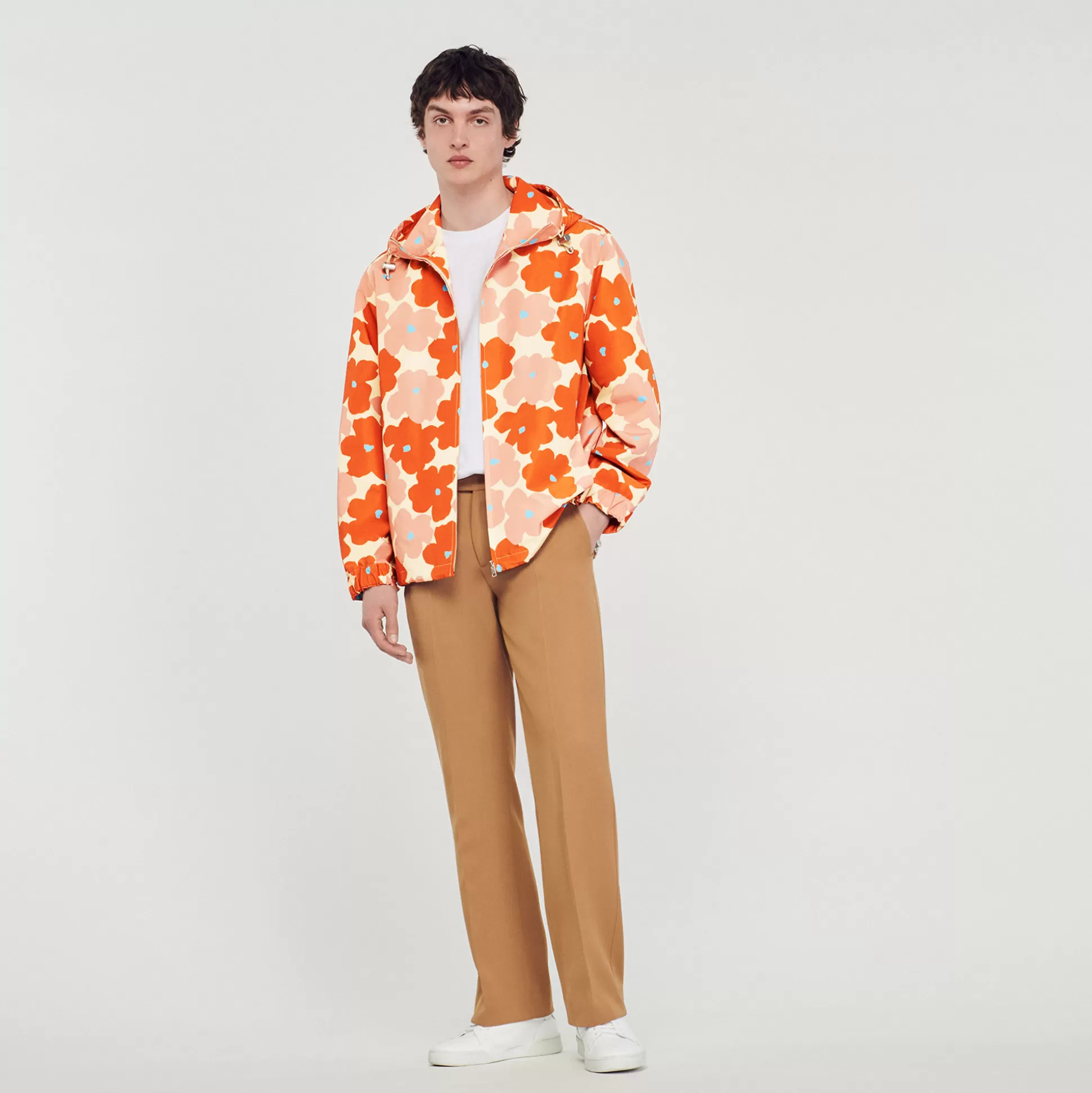 Cheap Blouson Imprimé Fleurs Homme Manteaux & Blousons