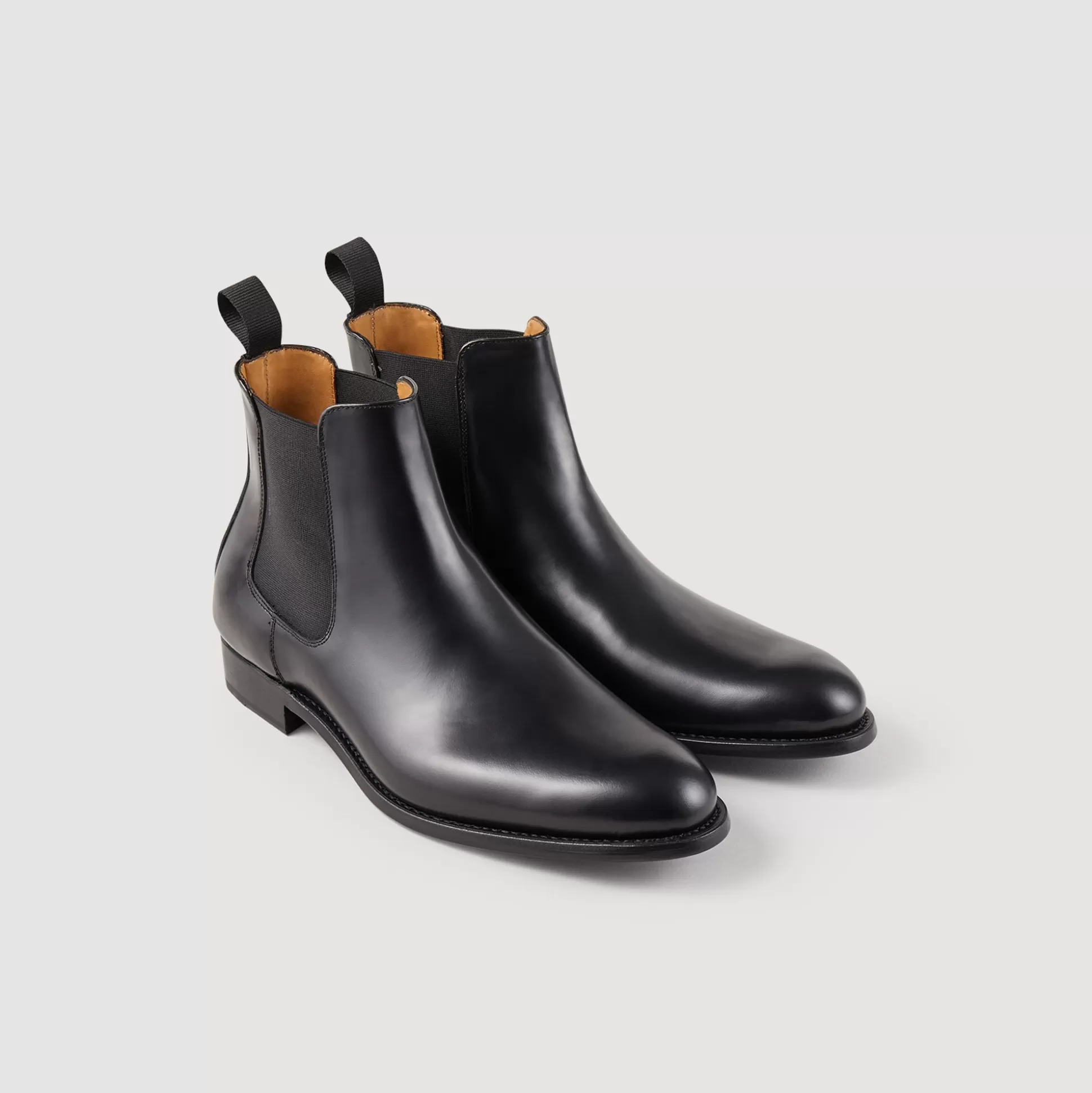 Shop Bottines Chelsea En Cuir Homme Chaussures