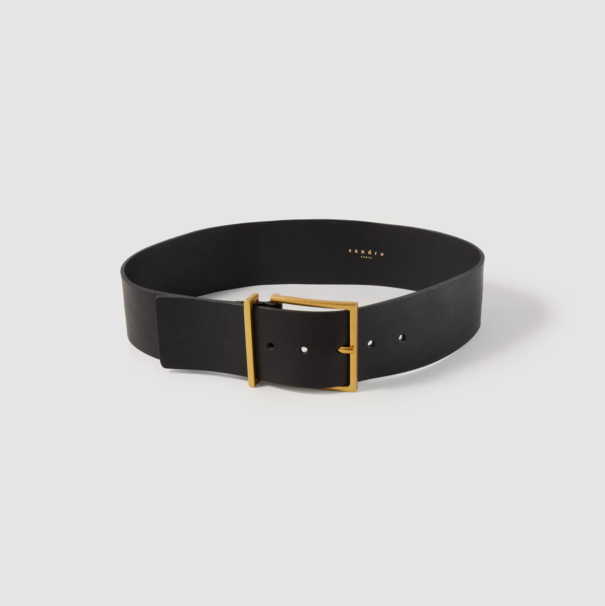 Clearance Ceinture Large En Cuir Femme Ceintures