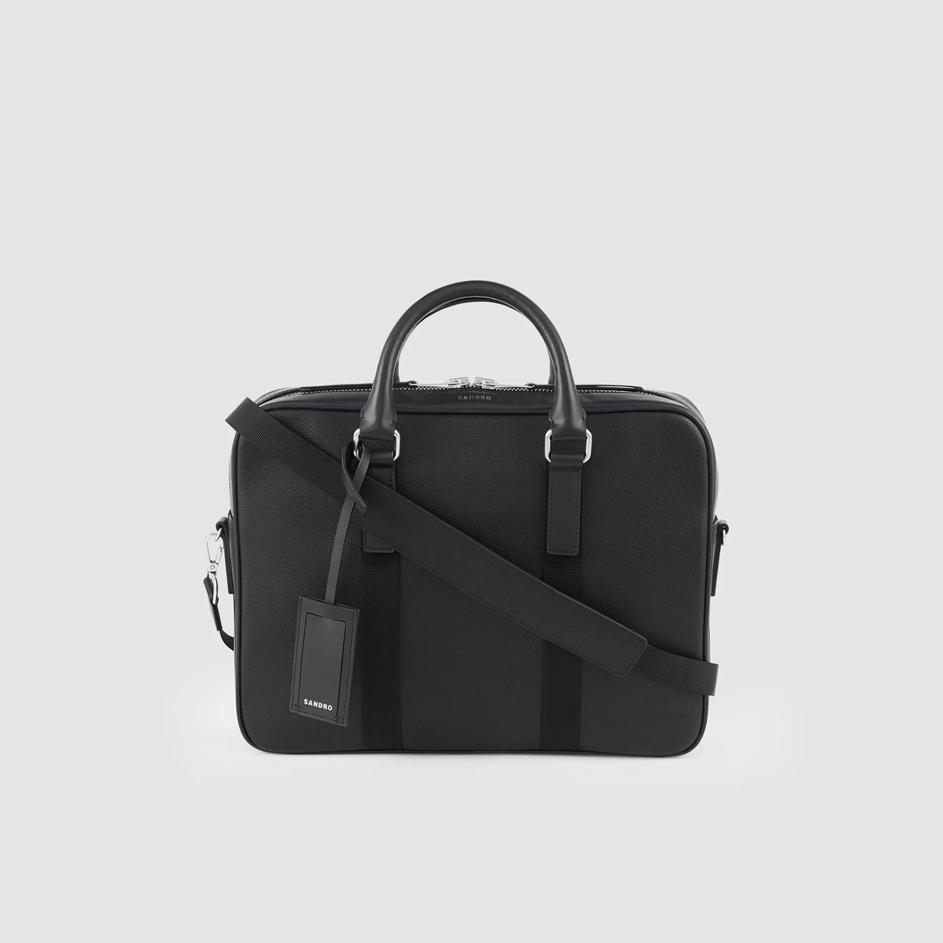 Outlet Grand Briefcase En Cuir Homme Sacs Business