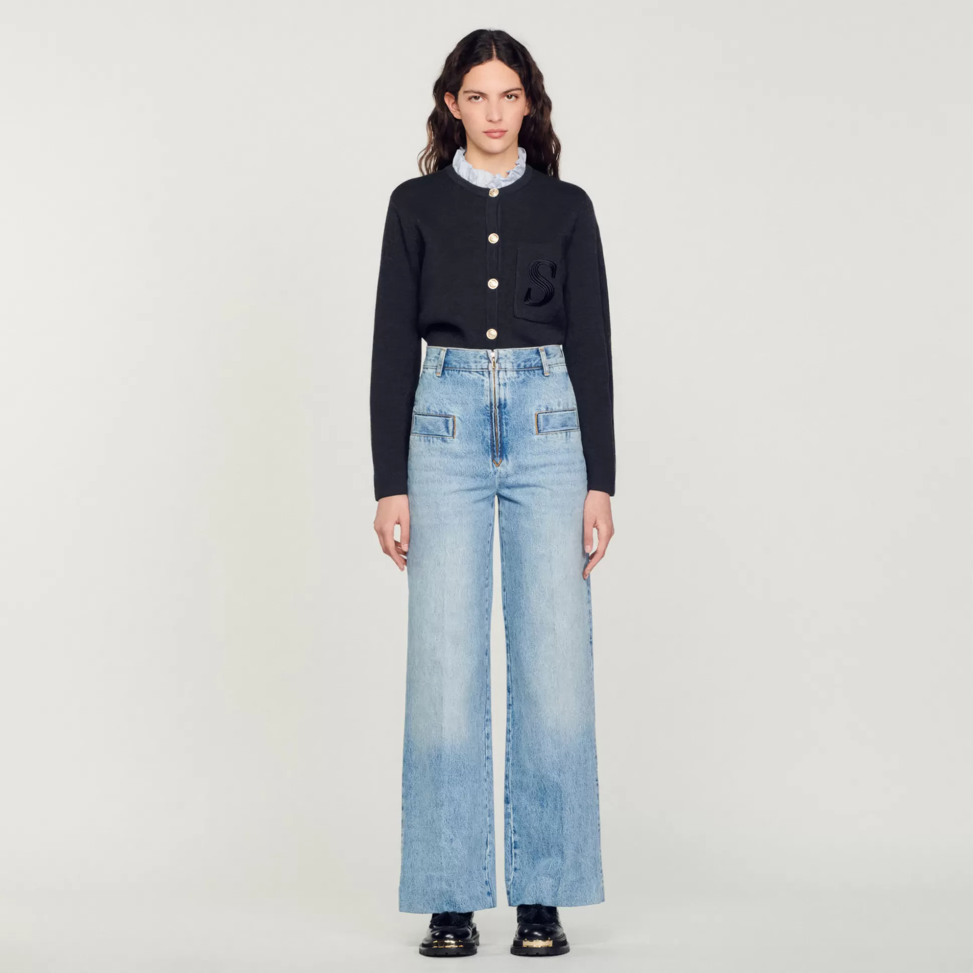 Cheap Jean Large Femme Jeans