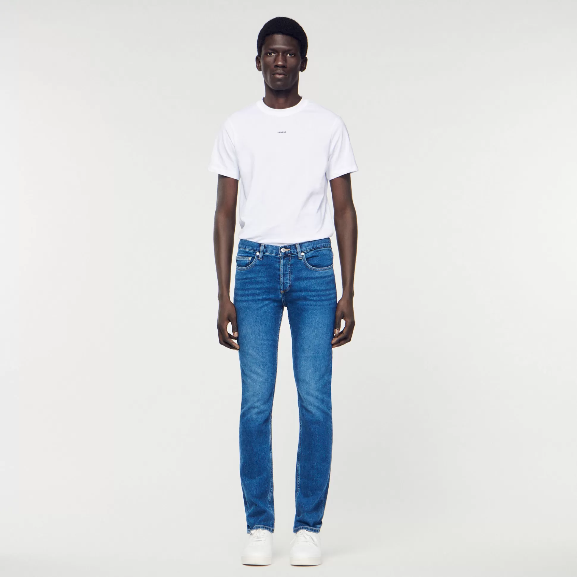 Shop Jean Slim Avec Délavage Waterless Homme Jeans