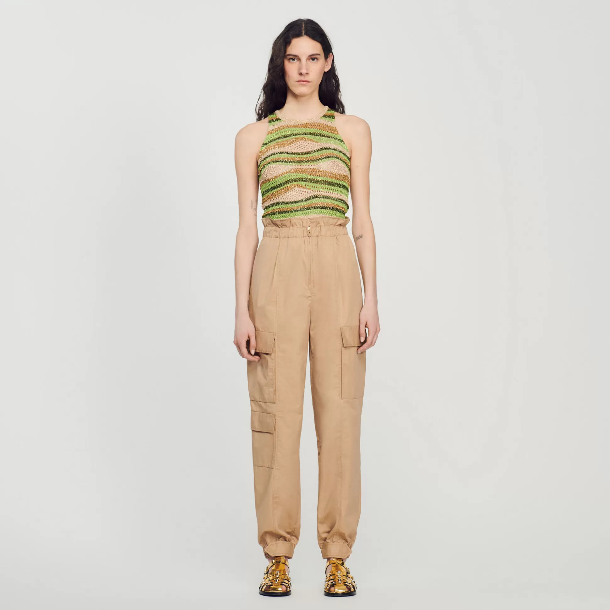 New Pantalon Cargo Femme Pantalons