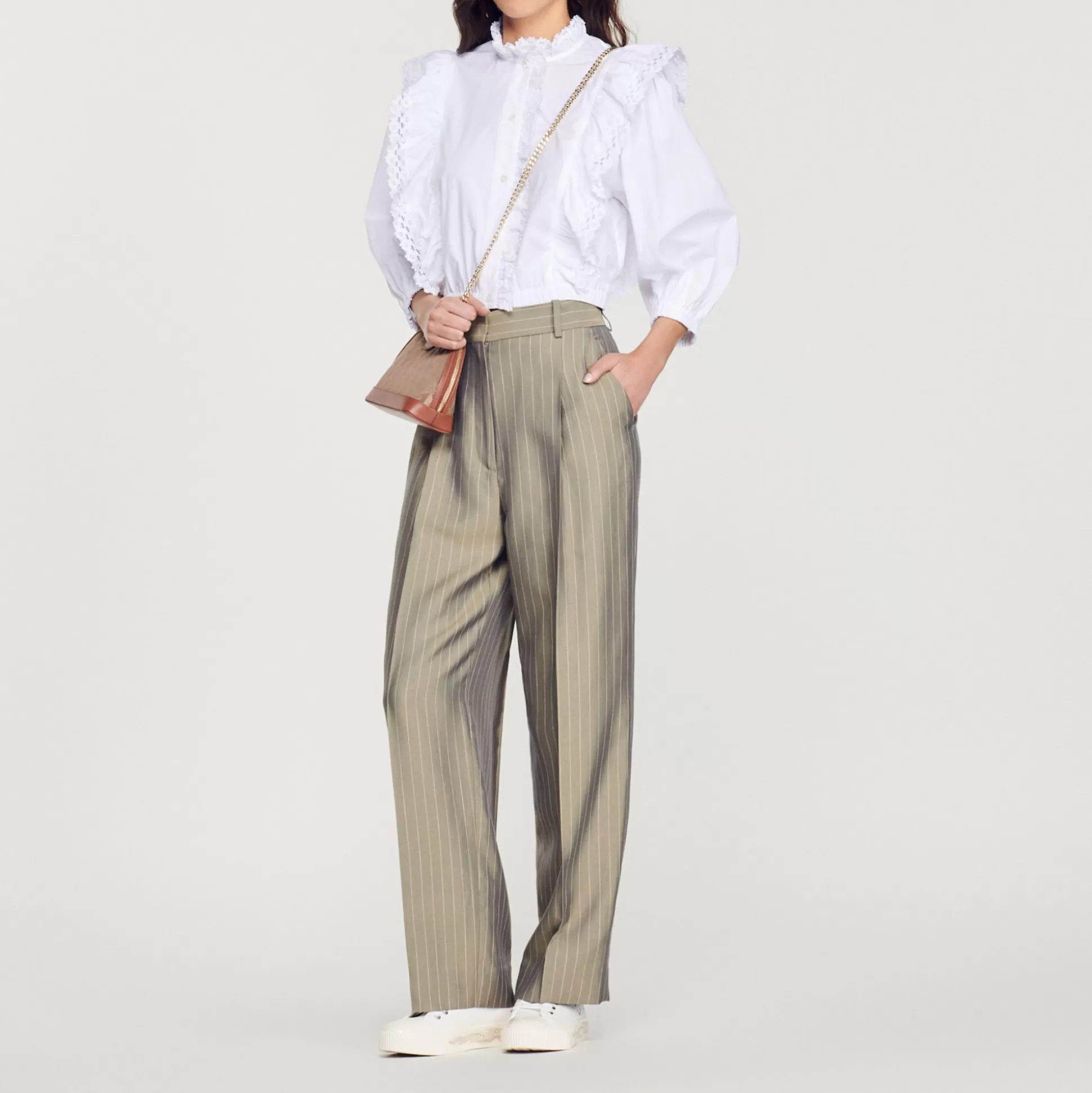 Online Pantalon De Tailleur Femme Pantalons