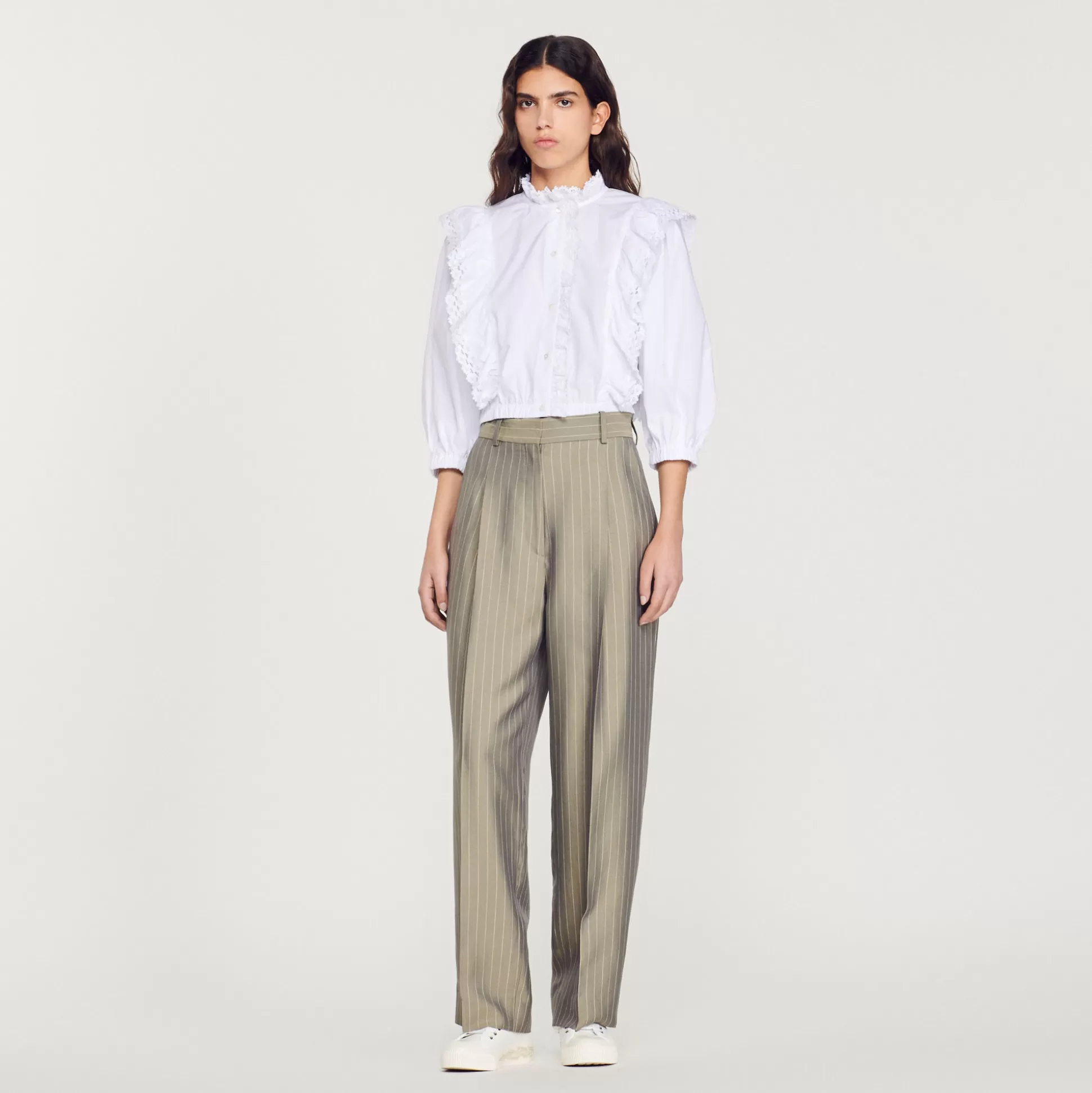 Online Pantalon De Tailleur Femme Pantalons