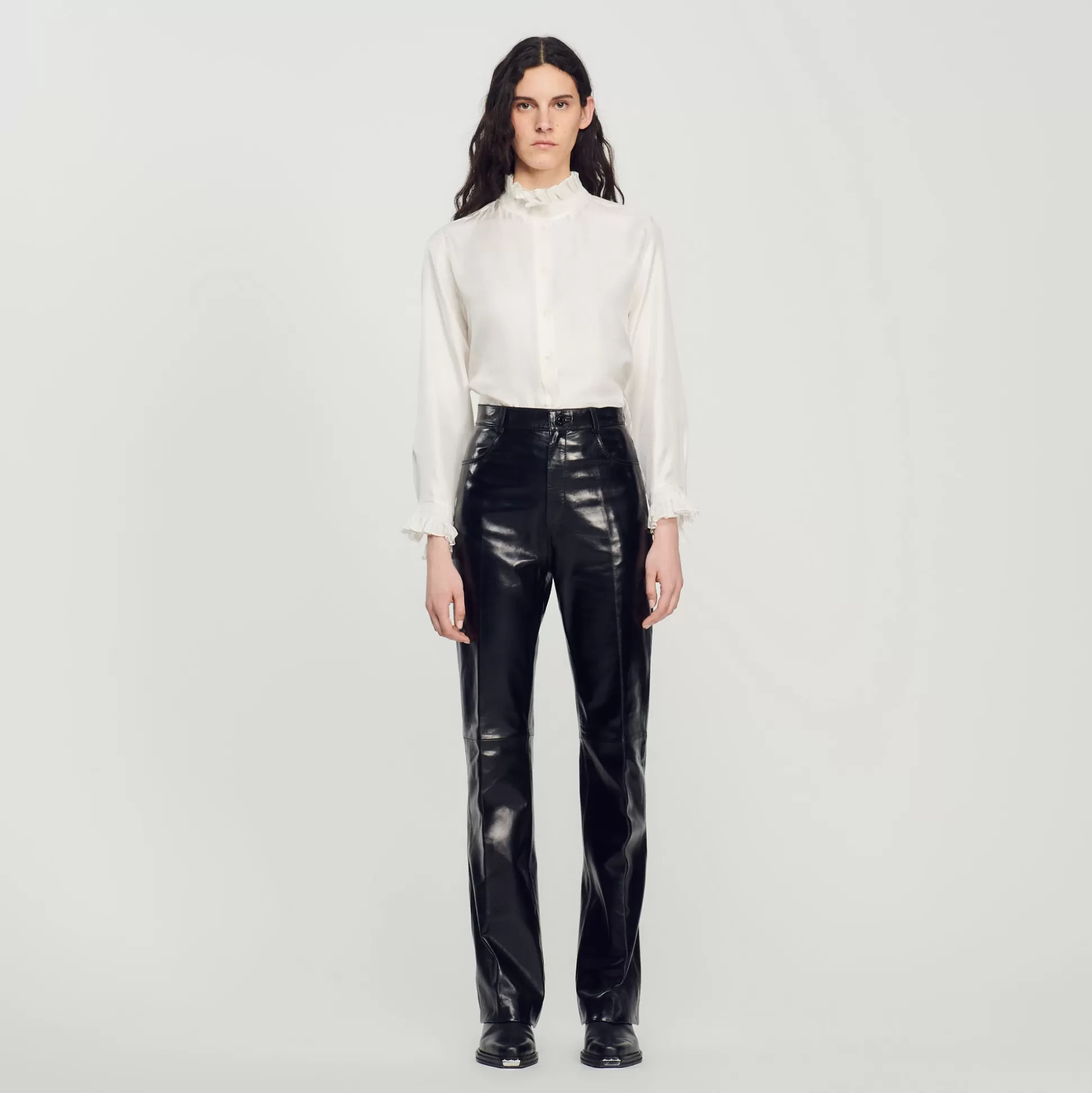 Flash Sale Pantalon En Cuir Femme Pantalons