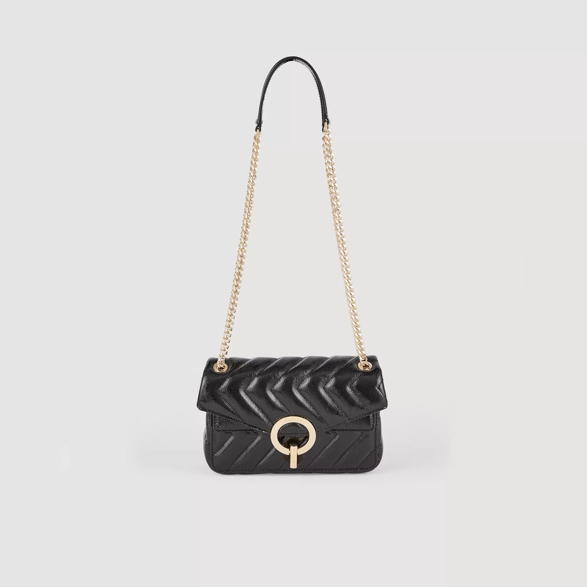 Online Petit Sac Yza En Cuir Vernis Femme Collection Yza