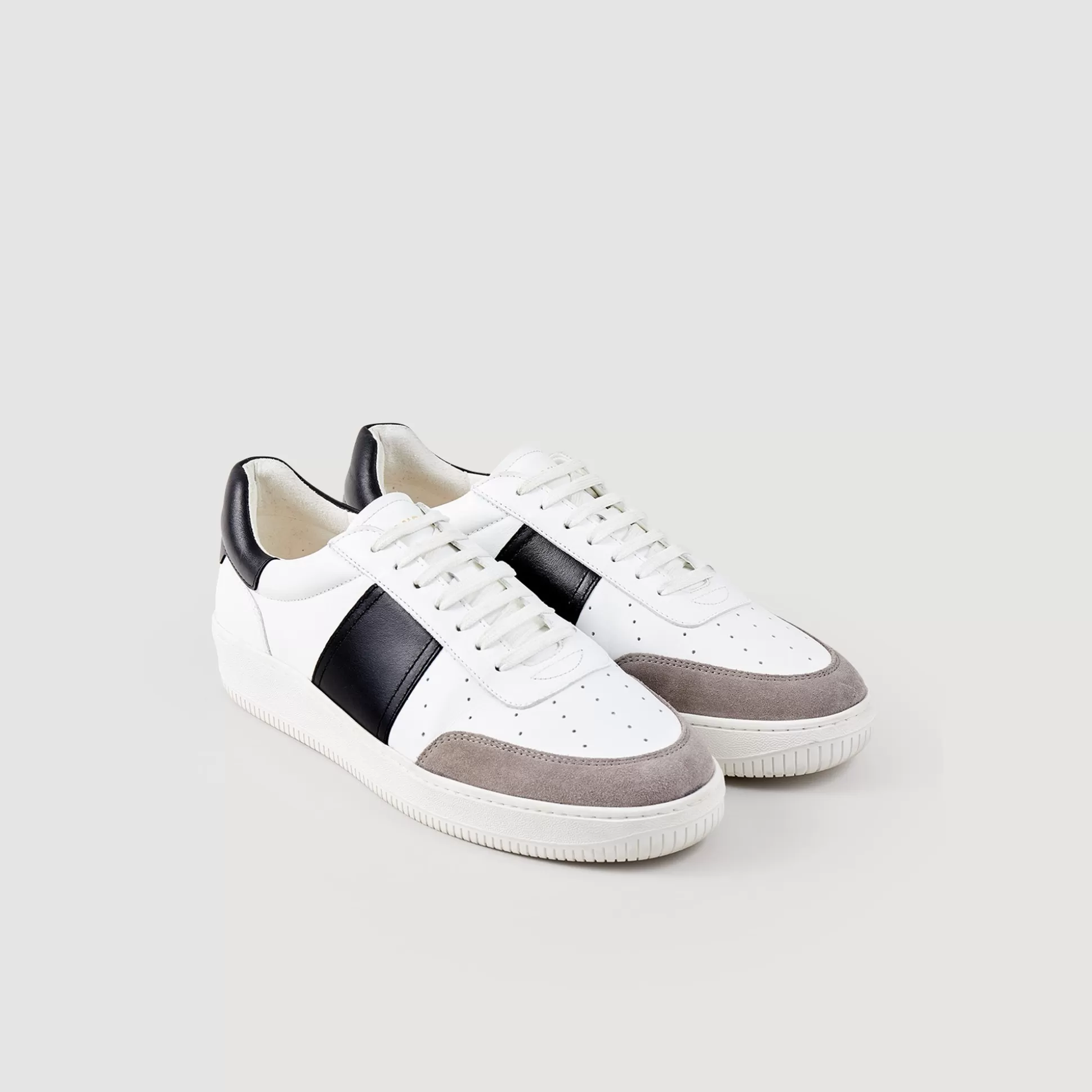 Online Sneakers En Cuir De Tannerie Certifiée Homme Sneakers