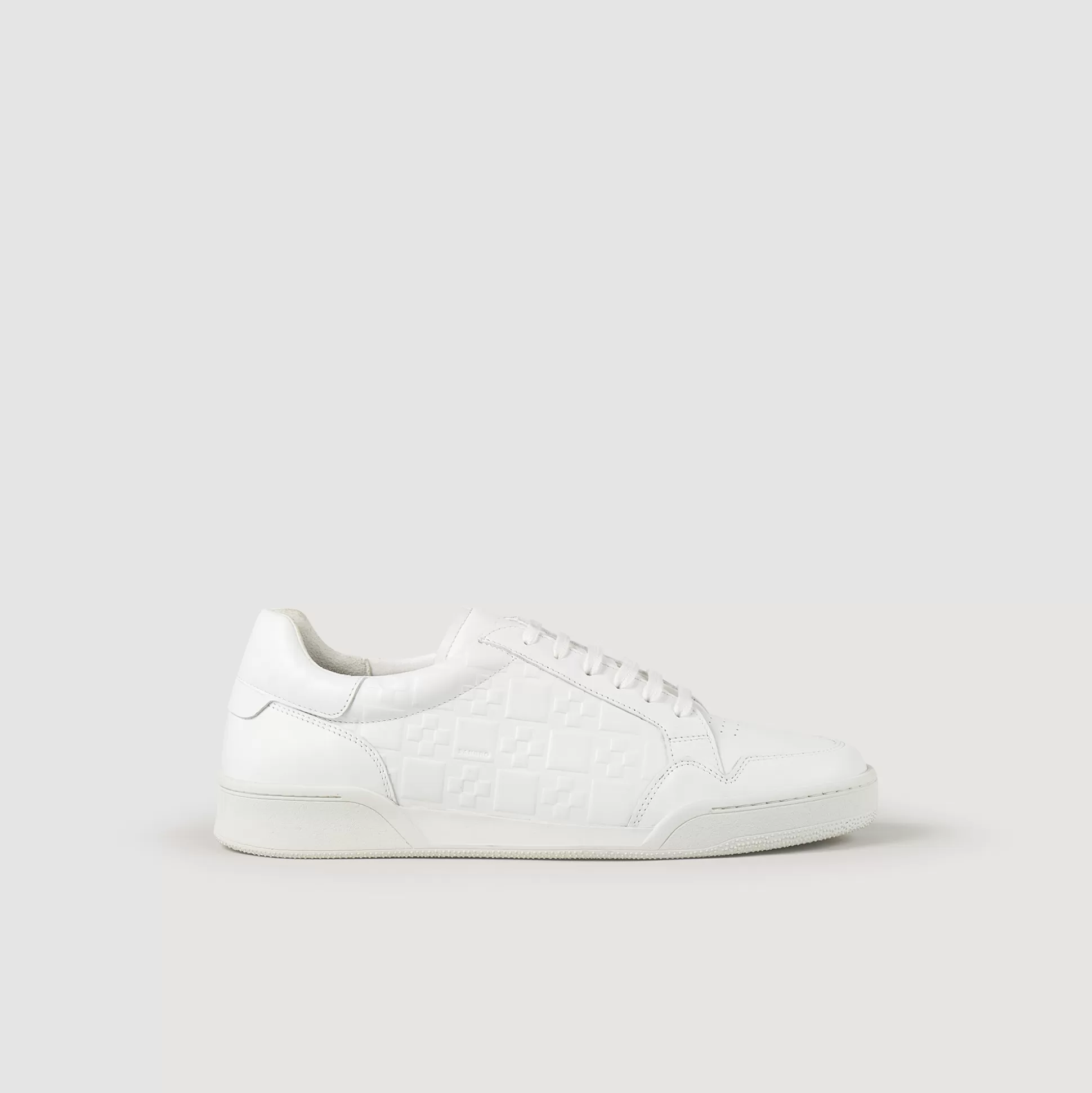 Discount Sneakers En Cuir Embossé Square Cross Homme Sneakers