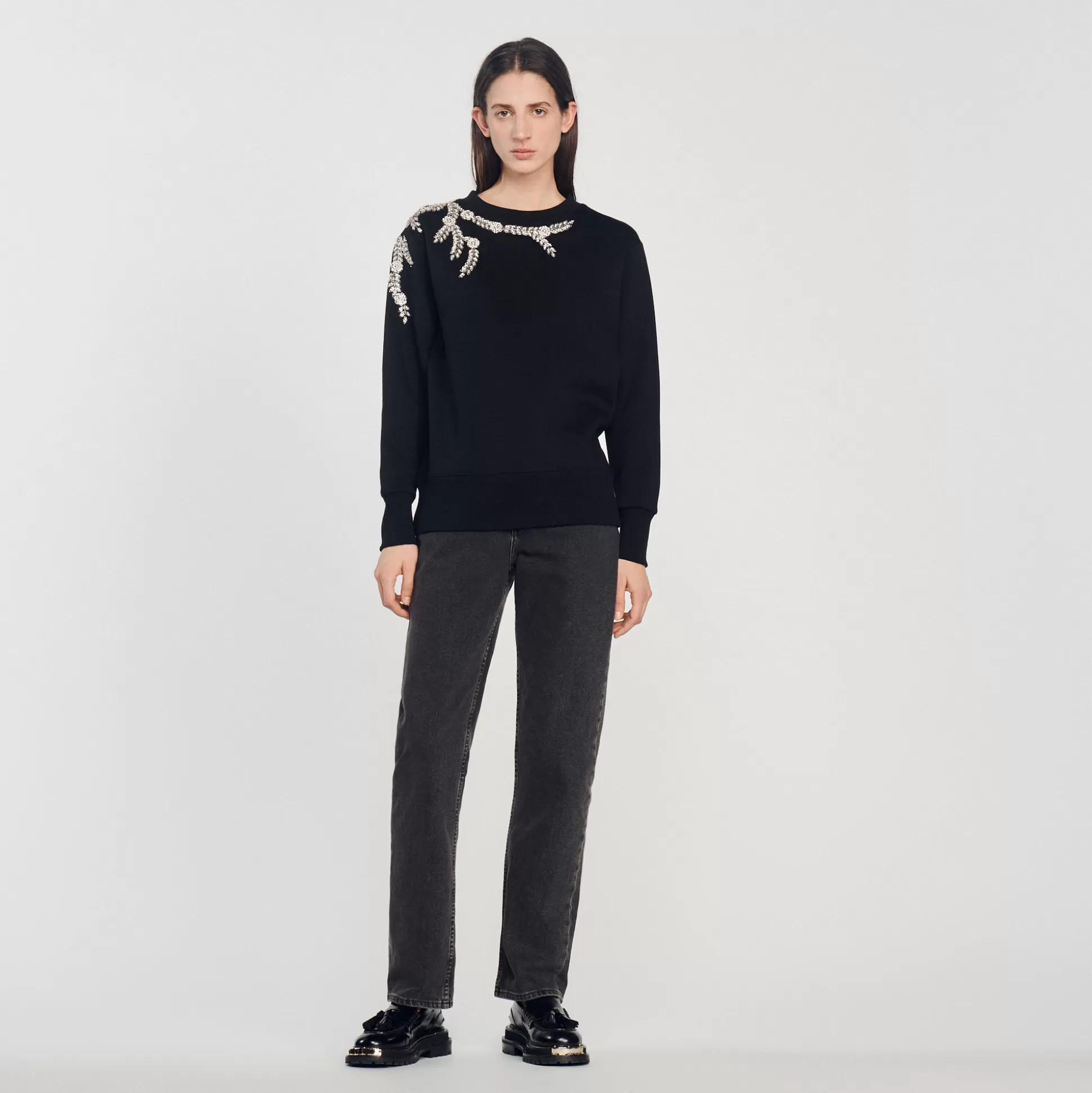 Online Sweatshirt Bijou Femme Sweats